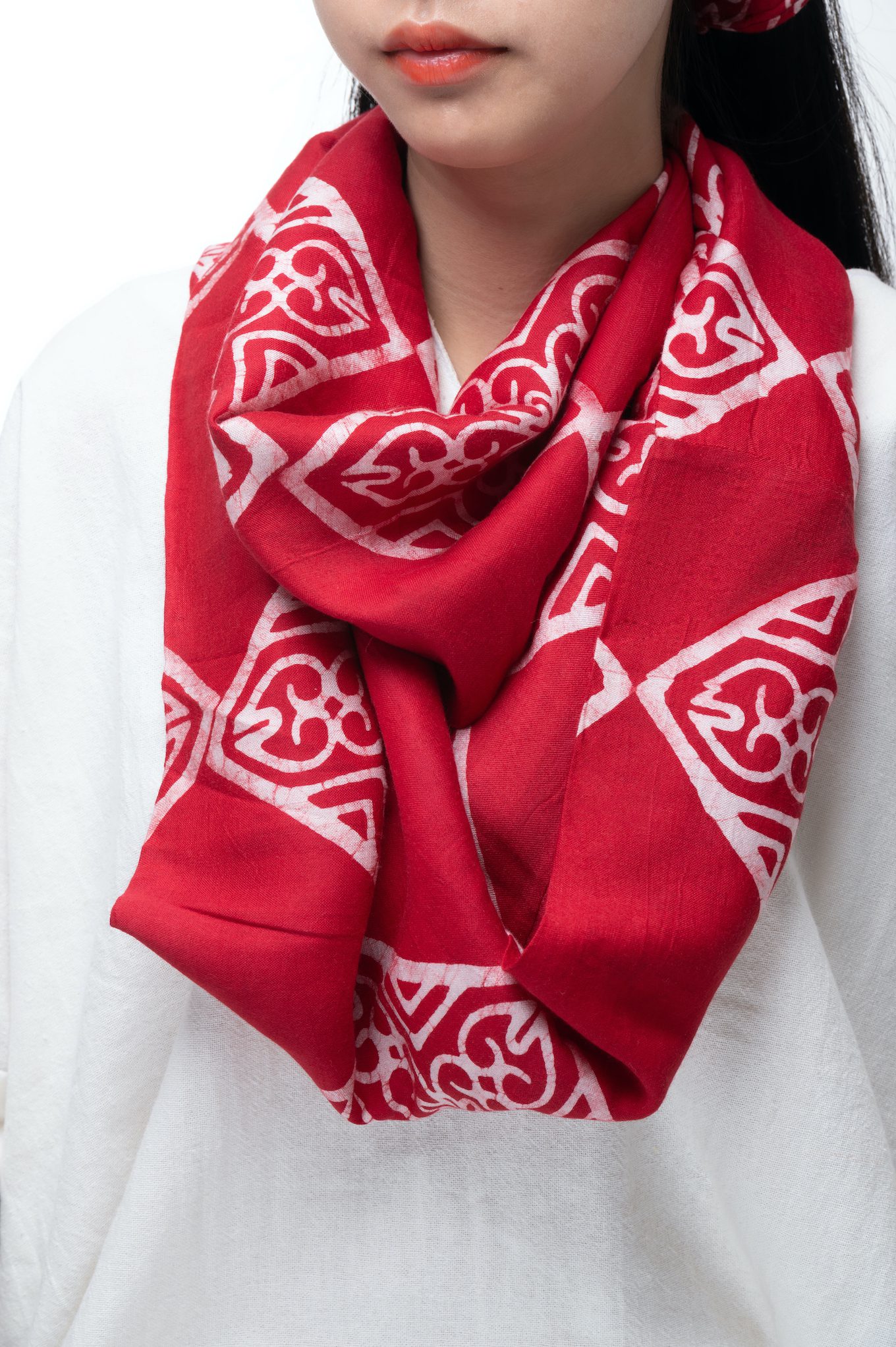 Batik Infinity Scarf | Traditional Arts Ethnology