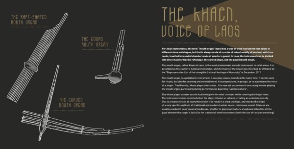 Page from TAEC's traditional music book Laos