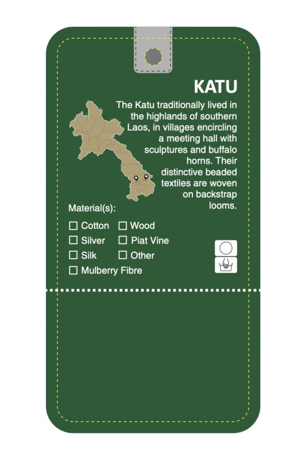 Katu handmade products made in Laos