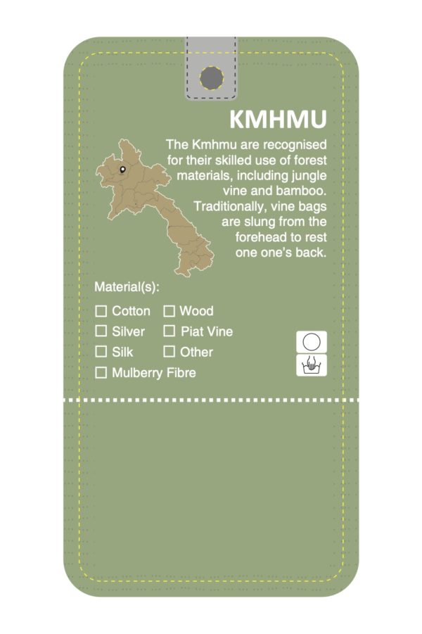 Kmhmu artisan handmade product from Laos